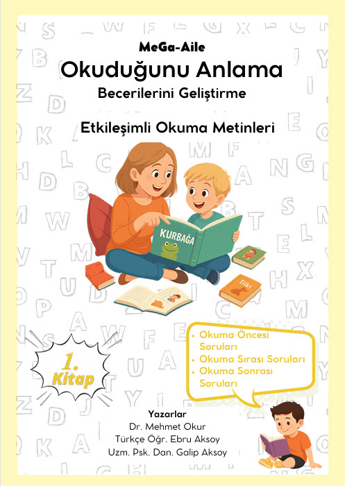 Okuduğunu Anlama Becerilerini Geliştirme kitapları 1 ve 2